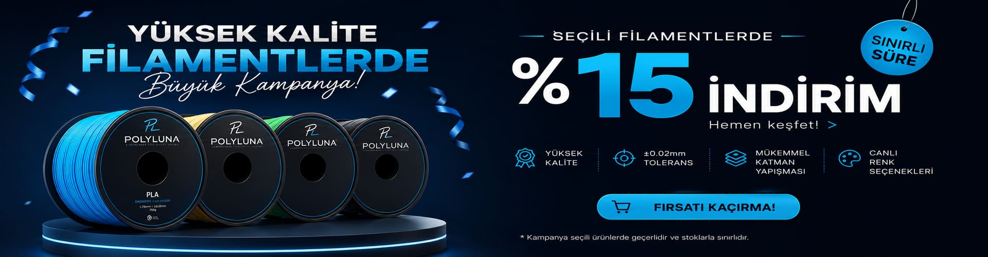 Polyluna kampanya 1 — öne çıkan fırsatlar